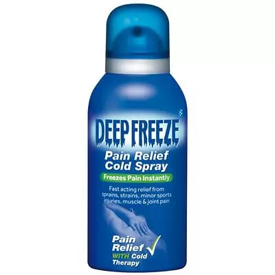 £8 • Buy Deep Freeze - Pain Relief - Cold Spray - 150ml