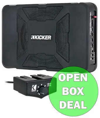 Kicker 11HS8 Hideaway 8  Powered Amplified Car Audio Subwoofer 150W (Open Box) • $199