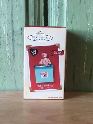 Hallmark Keepsake  Job Switching  I Love Lucy Ornament With Movement • $16.95