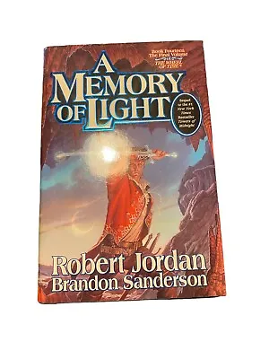 Wheel Of Time A Memory Of Light Book 14 Robert Jordan Signed FIRST ED 1st Print • $49.99