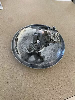 Vintage Mack Truck Bulldog Chrome Ashtray Hood Ornament • $45