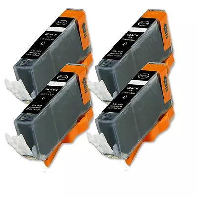 4 BLACK Ink Cartridge For Canon Printer CLI-226BK MG5320 IP4820 IP4920 IX6520 • $7.63