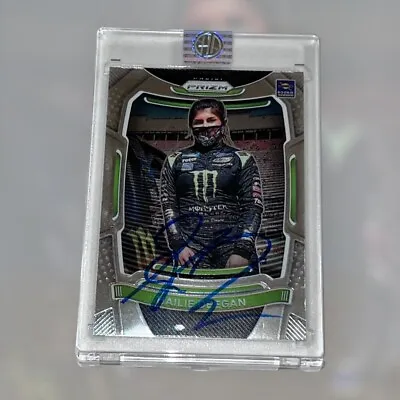 Hailie Deegan MONSTER ENERGY 2021 PANINI PRIZM Autographed Card HD COA PRISTINE • $69.99