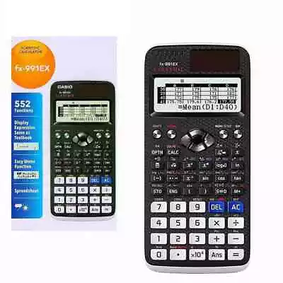 FX991EX Advanced Scientific Calculator 552 FUNCTIONS ClassWiz Features • £16.99