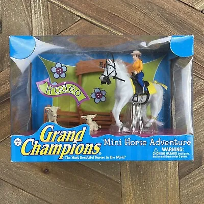 Grand Champions 2006 Mini Horse Adventure Rodeo Figurines Empire Toys Open Box • $18.50