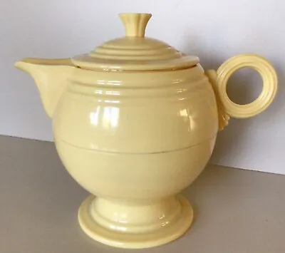FIESTA ~ Two Cup Thermal Teapot Coffee Server ~ Plastic & Metal ~ Soft Yellow • £21.85
