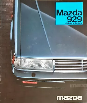 Mazda 929 Brochure 1985 NL • $7.32