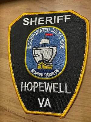 $6.99 • Buy SCENIC Hopewell Sheriff State Virginia VA Full Color.