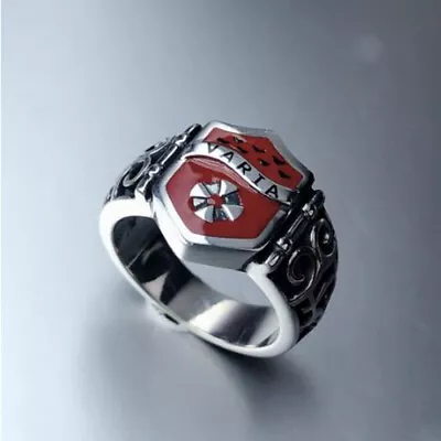 Vintage Hitman Reborn Varia Enamel Ring For Men Women Anime Fans Cosplay Jewelry • $10.44