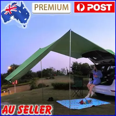 Camping Side Car Roof Top Tent Anti-UV Car Tent Sun-proof Waterproof For Car SUV • $46.99