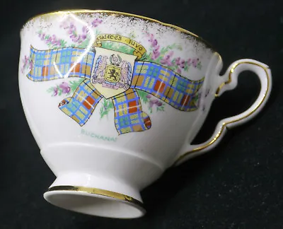 Vintage Royal Stafford English Bone China Tea Cup Tartan Series Buchanan • $16.05