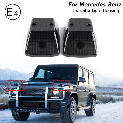 Black Front Indicator Lens Flashing Indicator For Mercedes-Benz G-Class W460 W461 W463 • $31.37