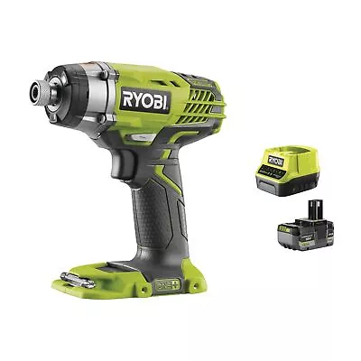 Ryobi R18ID3-0 Impact Wrench Battery 18V ONE+ 1/4  HEX 220Nm Kit 5.0 Ah • $692.99