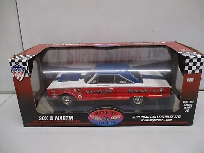Supercar Collectibles Sox And Martin 1967 Superstock Hemi Belvedere 1/18 Lot 1 • $124.99