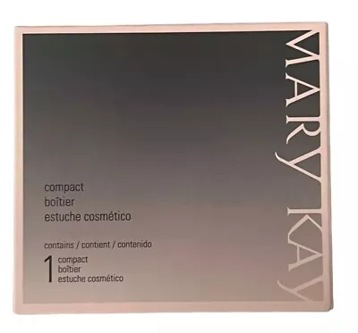 New In Box Mary Kay Black Magnetic Mirrored Compact • $8.99