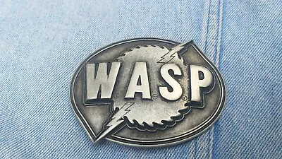 WASP Belt Buckle Heavy Metal Lizzy Borden Motorhead Judas Priest Twisted Sister • $16