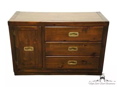 YOUNG HINKLE Solid Knotty Pine Rustic Americana 46  Door Chest / Dresser 446-506 • $439.99