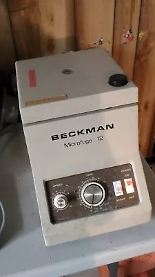 Beckman Microfuge 12 With Rotor • $100