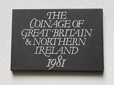 1981 Coinage Of Great Britain & Northern Ireland Royal Mint Proof Set • £9.99