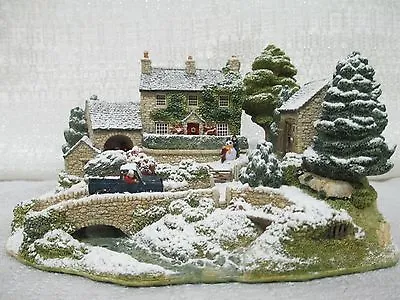 Lilliput Lane Country Christmas Snow Covered 2005 The British Collection L2858 • £477.28