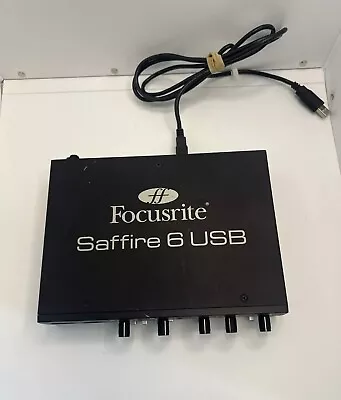 Focusrite Saffire 6 USB Digital Recording Interface • $59.99