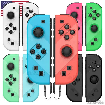 For Nintendo Switch Joy-Con-Controller Gamepad Wireless Left & Right Pair • $17.98
