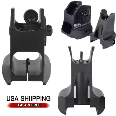 1 Pair Tactical Fixed Front Rear Iron Sights Set For DD Rapid Backup Hunting • $14.95