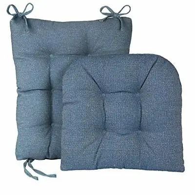 $57.73 • Buy Klear Vu Gripper Jumbo Saturn Rocking Chair Cushion Set Blue