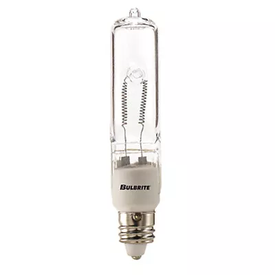 Bulbrite 610251 Q250CL/MC J-Type Bulb 120V 250W T4  Mini Candelabra E11 Clear • $7.75