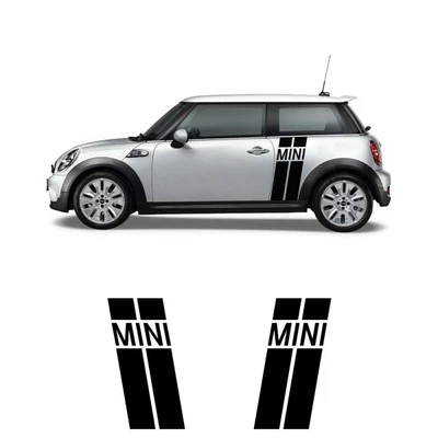 Mini One Mini Cooper Cofano E Spilla Stivali Strisce Grafica Vinile