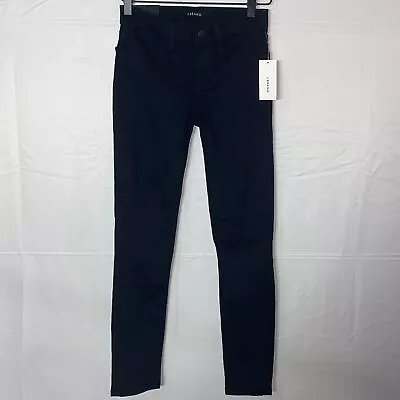 NWT!! J Brand Pitch Super Skinny Low Rise Black Jeans Size 24 • $59.99