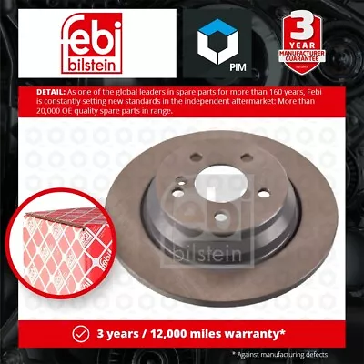 2x Brake Discs Pair Solid Fits MERCEDES S350CDI W221 3.0D Rear 09 To 13 300mm • $64.41