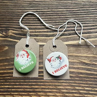 I Believe Father Christmas Badge Set  • £2.99