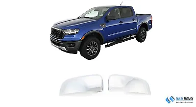 Chrome Replacement Mirror Cover For 2019-2023 Ford Ranger No Turn Signal • $52.07