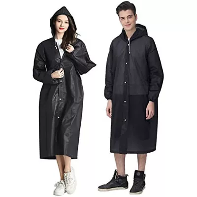 Raincoat Rain Poncho For Adult Women Men Reusable Waterproof Rain Coat • $5.51