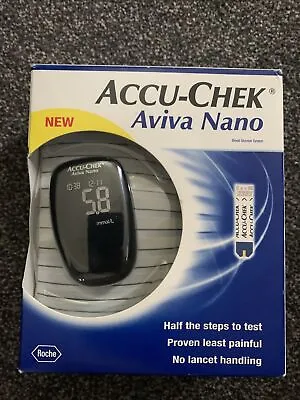 Accu-Chek Aviva Nano Blood Glucose Meter/Monitor/System • £70