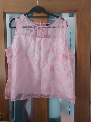 £2.50 • Buy Dorothy Perkins Top Size 20 Peach Coloured Layered  Top