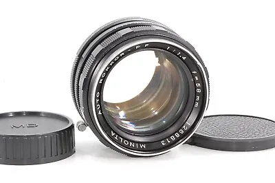 Minolta Auto Rokkor PF 58mm F1.4 MF Standard Lens [Excellent] From JAPAN #813 • $80