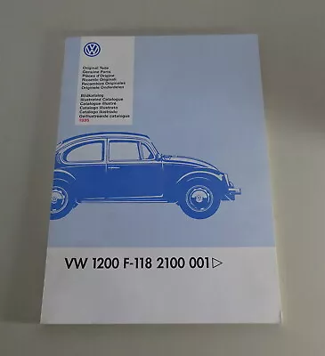 Image Catalogue/Parts Catalog VW Beetle 1200 Stand 11/1989 • $86.86