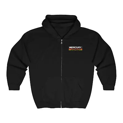 ZIP UP MERCURY RACING Sweatshirts Size S-3XL Ship From USA • $44.99