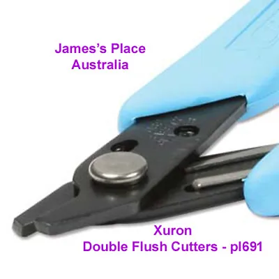 Double Square End Flush Cutter - Xuron - Great For Wire Working. • $45.99