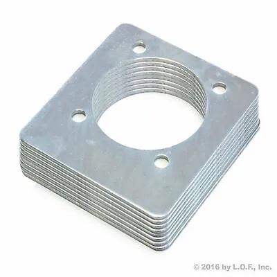 8) BACKING PLATE MOUNTING PLATES F D RING PLATE TIE DOWN RECESSED D RINGS ROPE • $55.42