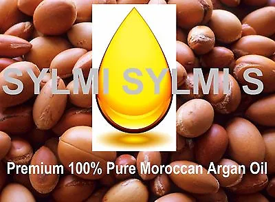 Premium Organic Pure MOROCCAN ARGAN NUT OIL Cold Pressed Raw 1 4 5 8 16 Ml/oz/Lb • $8.98