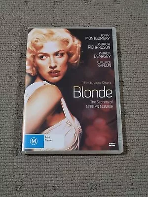 Blonde The Secrets Of Marilyn Monroe DVD 2001 Series Patrick Dempsey VGC+ • $6.99