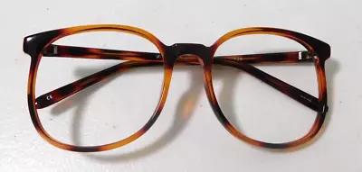 Vintage VALUE EYEWEAR Preppy P3 Amber (3) 52/22 Plastic Eyeglass Frame NOS • $9.99