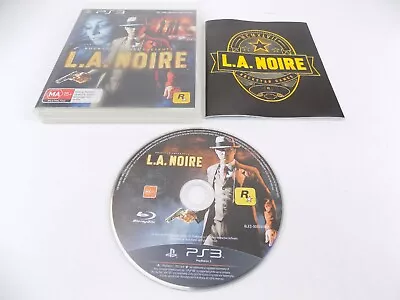 Mint Disc Playstation 3 Ps3 L.A.NOIRE Inc Manual Free Postage • $8.90