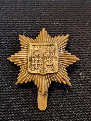 13th County Of London Regiment Cap Badge In Brass On Slider Genuine • £14.99