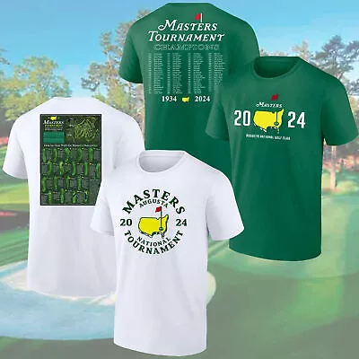HOT HOT! - 2024 Masters Golf Augusta National Poster Unisex T-Shirt Size S-5XL • $19.90