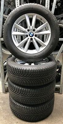4 Orig BMW Winter Wheels Styling 446 255/55 R18 109H X5 F15 6853952 6779 • $744.57