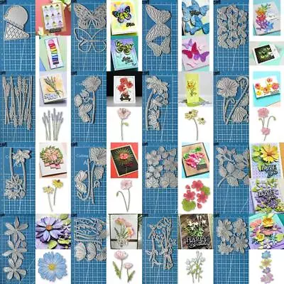 Flower Butterfly Metal Cutting Dies Scrapbooking Embossing Paper Card Stencils • $3.18